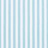 Decor Fabric Half Panama Vertical stripes – aqua blue/white,  thumbnail number 1