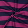 Decor Fabric Canvas cheerful stripes – purple/midnight blue,  thumbnail number 3
