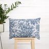 Decor Fabric Canvas romance – white/blue,  thumbnail number 7