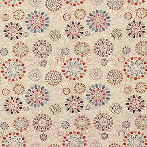 Decor Fabric Tapestry Fabric Mandalas – light beige/pink, 