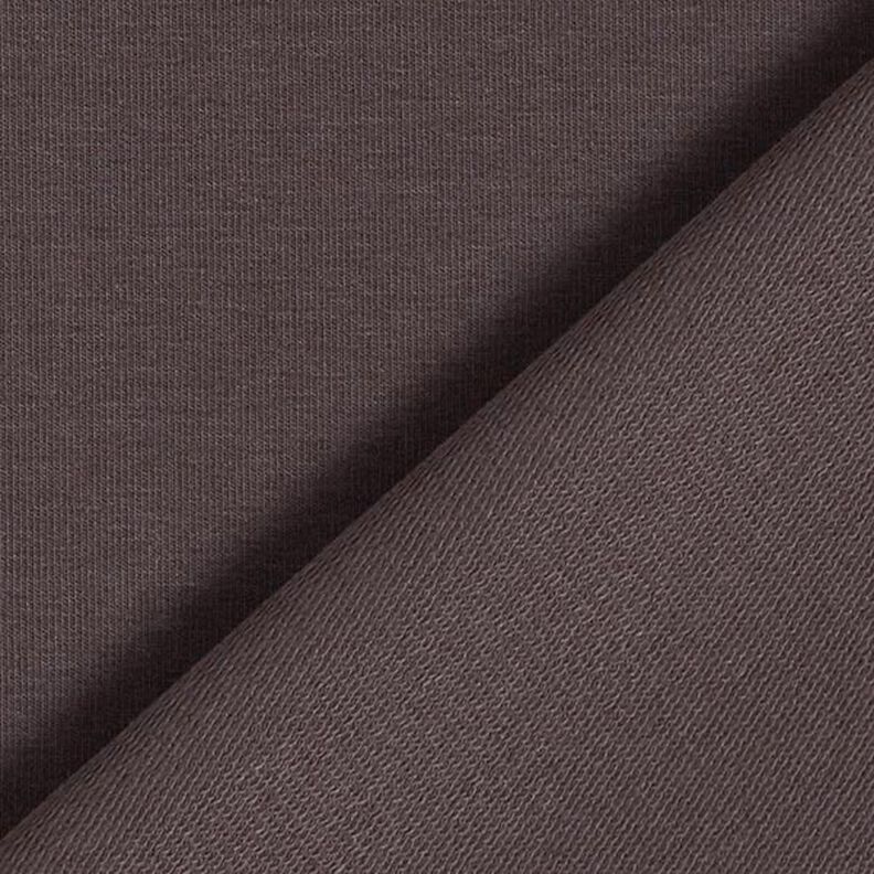 Light French Terry Plain – black brown, image number 5