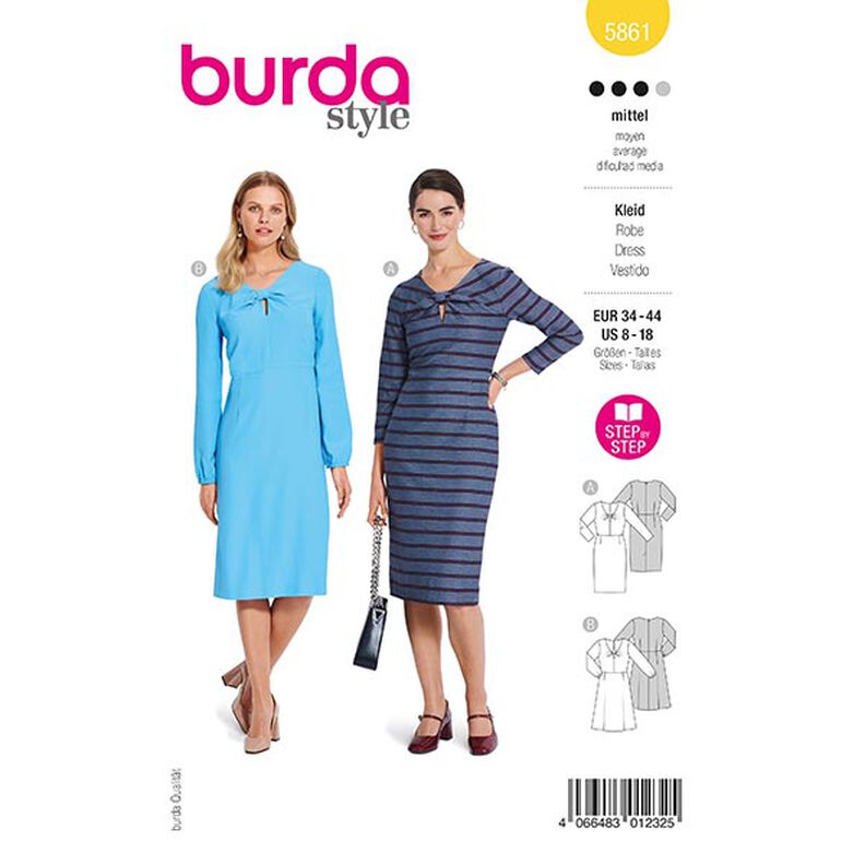 Dress | Burda 5861 | 34-44,  image number 1