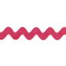 Serrated braid [12 mm] – intense pink,  thumbnail number 2