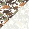 Cotton Jersey Camouflage Dinosaurs – ivory/chestnut,  thumbnail number 4