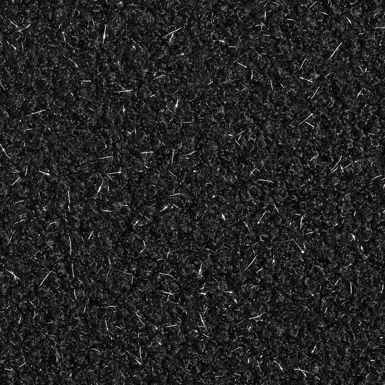Knit Bouclé Glitter threads – black, image number 1