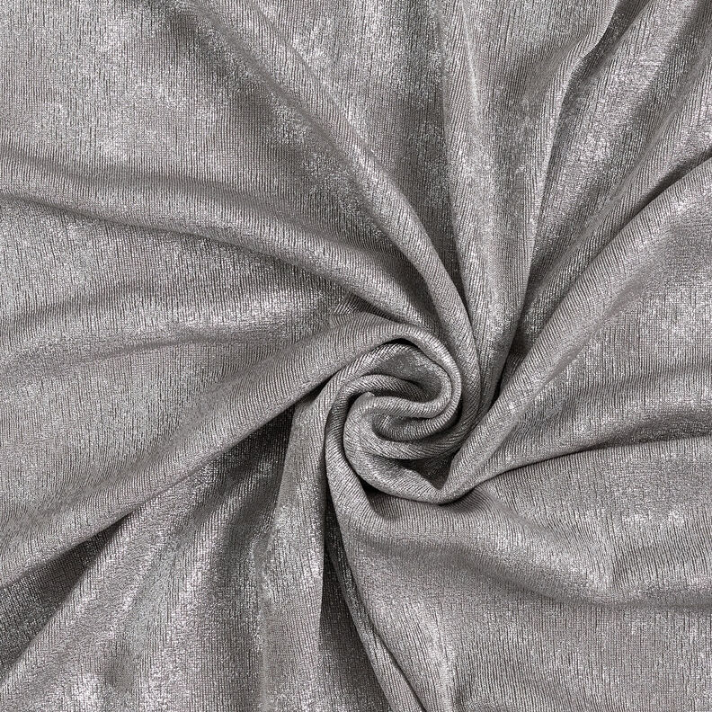 Glitter foil jersey – grey/antique silver, image number 5