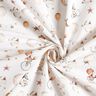 Cotton Poplin Animals in dreamland Digital Print – offwhite,  thumbnail number 3