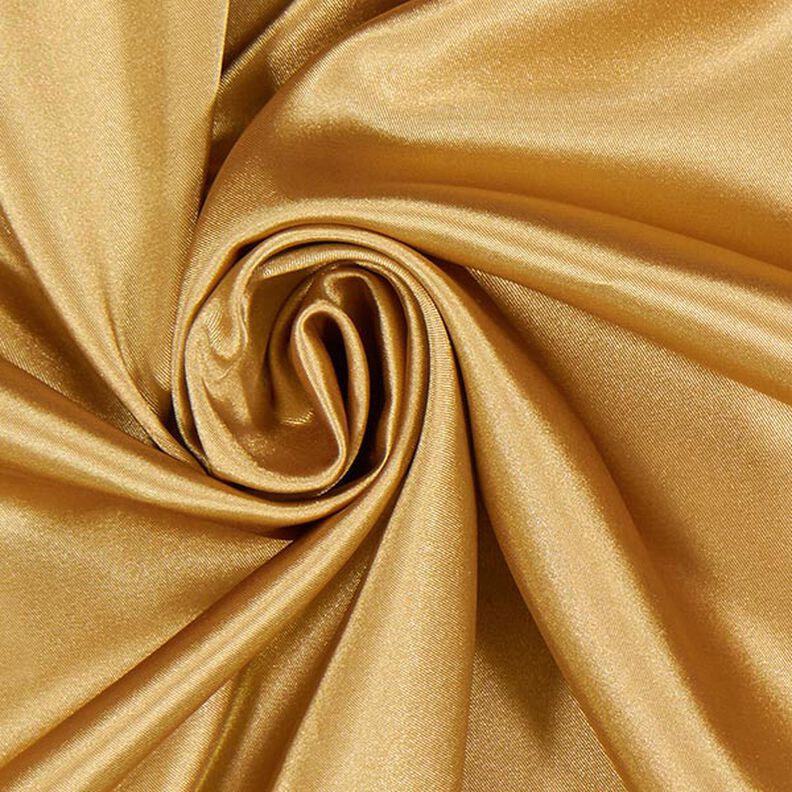 Stretch Satin – gold metallic,  image number 2