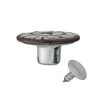 Patent Jeans Button Star – antique silver metallic,  thumbnail number 2