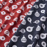 Christmas Tree Baubles Cotton Jersey – midnight blue,  thumbnail number 5
