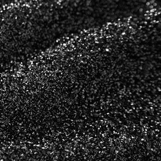 Carnival fabric, knitted tinsel – black, 