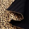 Muslin Quilted Fabric Leopard Print – beige/black,  thumbnail number 2