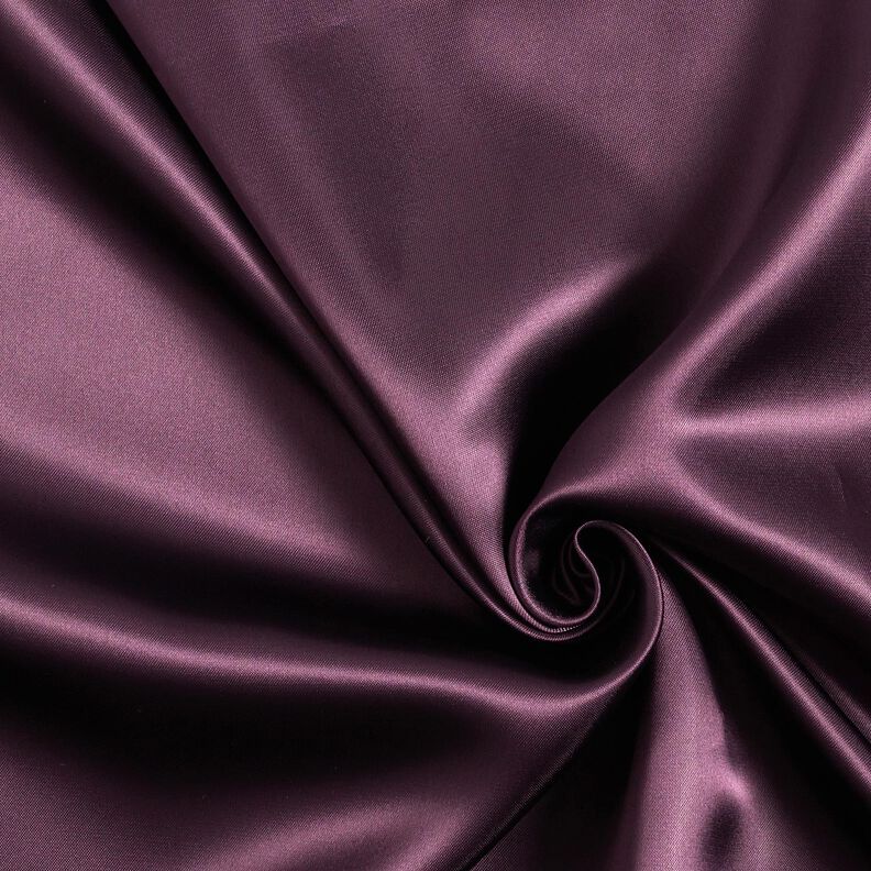 Satin lining plain – merlot,  image number 1