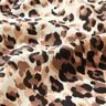 Cotton Cretonne Leopard polka dots &ndash; light beige/black,  thumbnail number 2