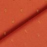 Glitter Droplets Viscose – terracotta,  thumbnail number 5
