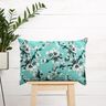 Outdoor Fabric Canvas cherry blossom – aqua blue,  thumbnail number 8