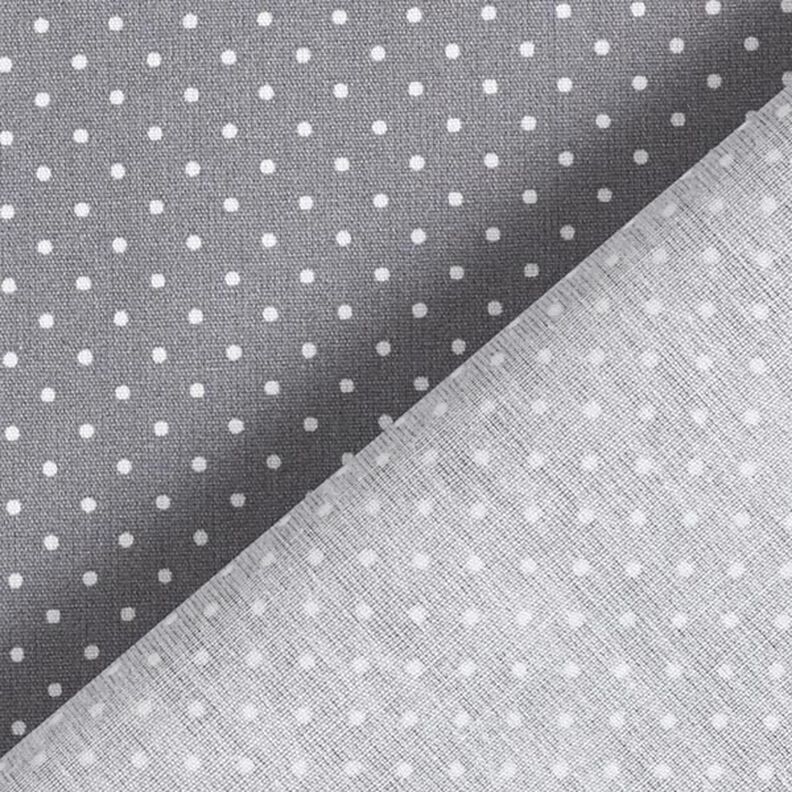 Coated Cotton Little Dots – grey,  image number 5