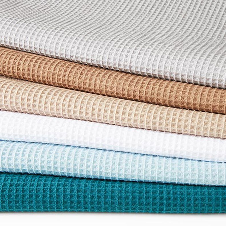 Waffle Piqué – light grey, image number 7