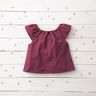 Medium Cotton Jersey Plain – burgundy,  thumbnail number 7
