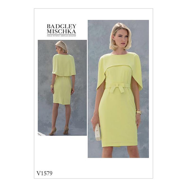 Misses'/Misses' Petite Dress, Badgley Mischka 1579 | 14 -22,  image number 1