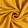 Plain Bouclé Knit – mustard,  thumbnail number 1