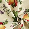 Decor Fabric Tapestry Fabric Fruits – light beige/carmine,  thumbnail number 3