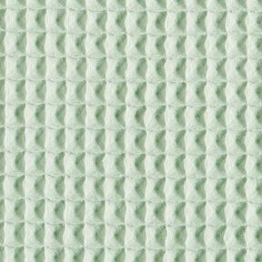Waffle Piqué large honeycombs – pale mint, 