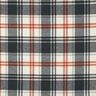 Cotton Flannel Check with herringbone pattern – blue-black/cream,  thumbnail number 1
