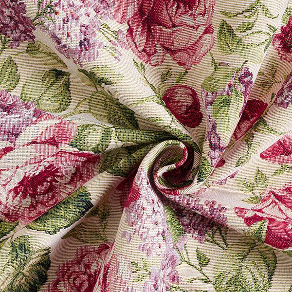 Decor Fabric Tapestry Fabric rose petals – sand,  image number 4