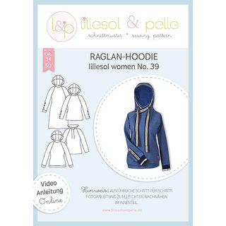 Raglan Hoodie, Lillesol & Pelle No. 39 | 34 – 50, 