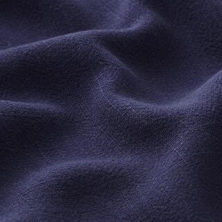 Soft viscose linen – navy blue, 