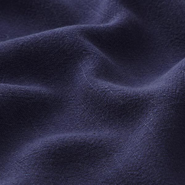 Soft viscose linen – navy blue,  image number 3