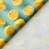 Cotton Poplin fresh lemons – eucalyptus/lemon yellow,  thumbnail number 4