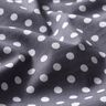 Cotton Poplin Polka dots – slate grey/white,  thumbnail number 2