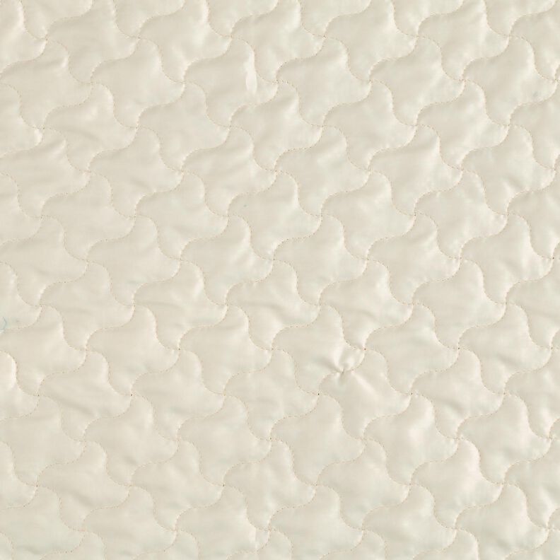 Quilted fabric abstract diamonds – cashew,  image number 1