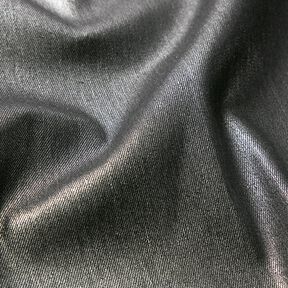 Denim Stretch Metallic – black/metallic silver, 