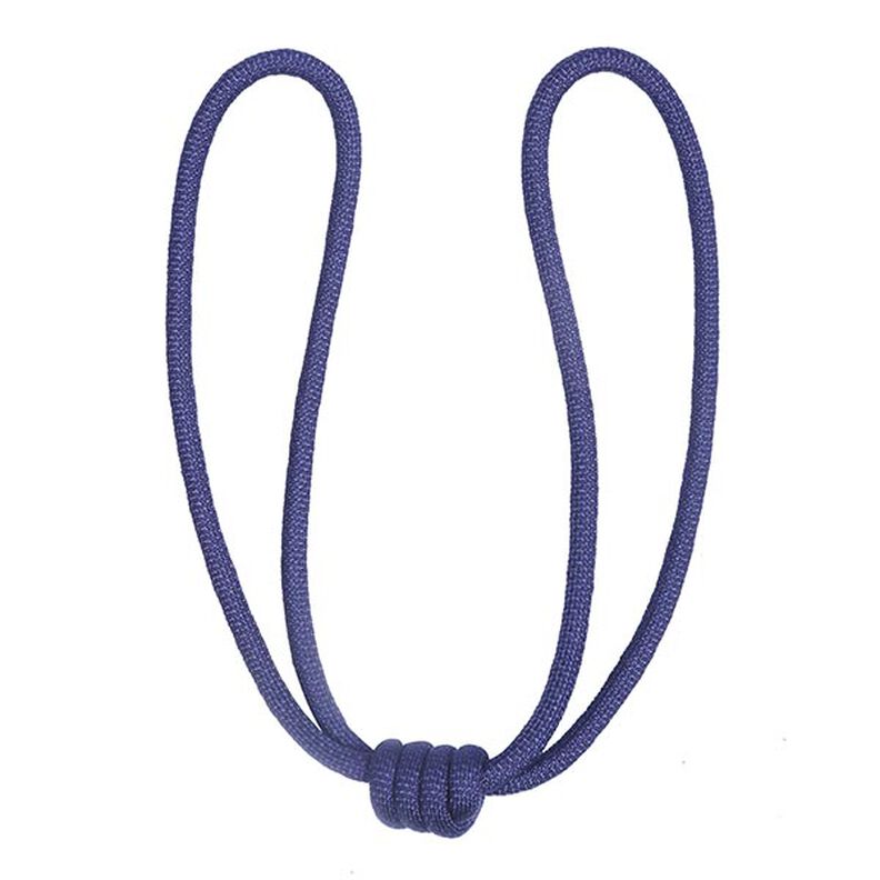 Roll Knot Tiebacks [65cm] – blue | Gerster,  image number 1