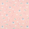 Decor Fabric Half Panama Unicorns – light pink,  thumbnail number 1