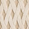 Faux Fur Bouclé Diamonds – sand/natural,  thumbnail number 5