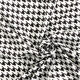 Houndstooth Viscose – white/black,  thumbnail number 3