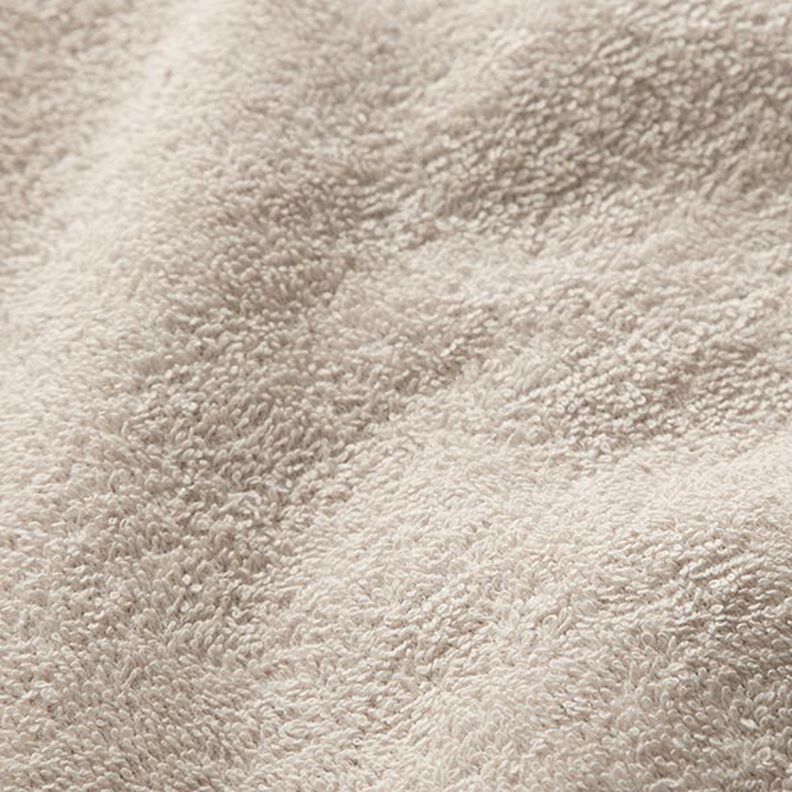 Towelling Fabric – light beige,  image number 3