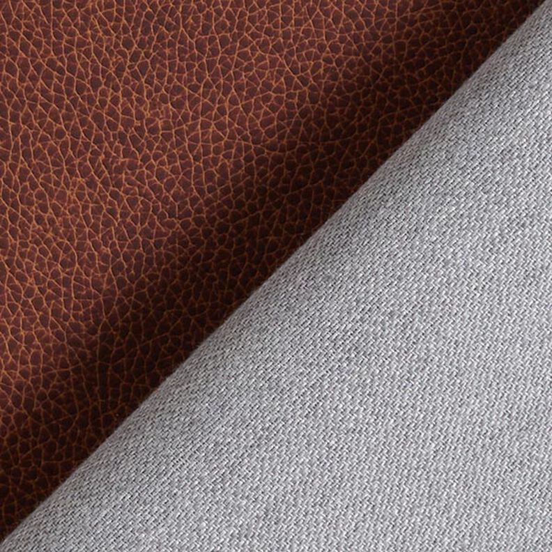 Faux Nappa Leather Upholstery Fabric – carmine,  image number 3
