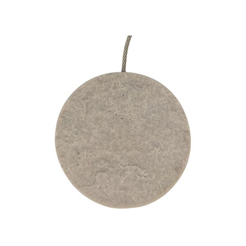 Stone Tiebacks with Magnetic Closure [21,5cm] – light grey,  image number 2