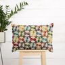 Decor Fabric Tapestry Fabric circles and squares – light beige/blue,  thumbnail number 6