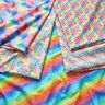 Cotton Poplin Rainbow dots Digital Print – white/colour mix,  thumbnail number 5