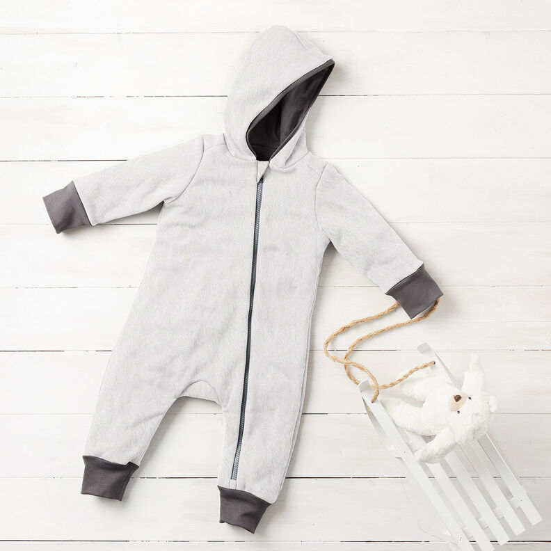Plain sherpa Cotton Blend Plain – offwhite, image number 7
