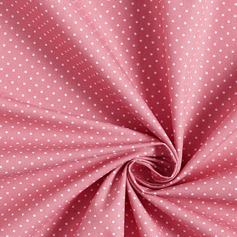 Cotton Poplin Little Dots – pink/white,  image number 5