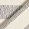 Decor Fabric Panama broad stripes &ndash; granite/light beige,  thumbnail number 4