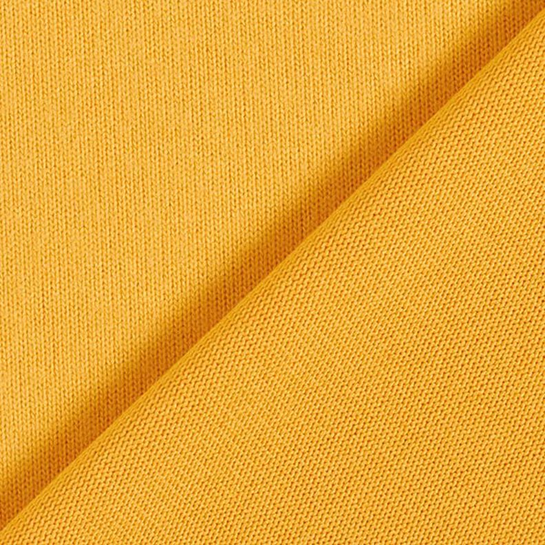 Fine Knit plain – curry yellow,  image number 3