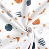 Decor Fabric Sateen space – white/mustard,  thumbnail number 3